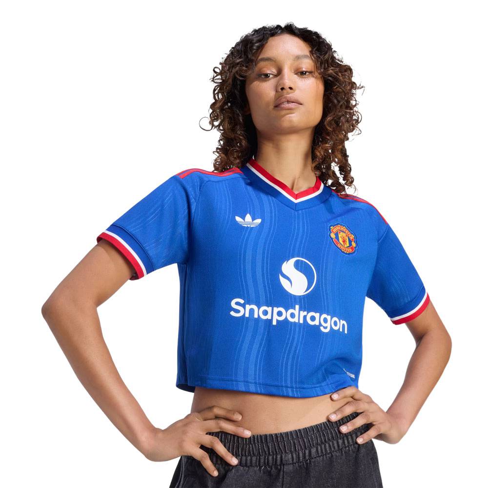 Wome Cropped Manchester United Away Jersey 26/27